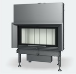 Trend V 10 Номинална мощност 8-14.5 kW, размери - 1020/505 mm, диаметър на димоотвода - Ф200 mm, ефективност - 84%.